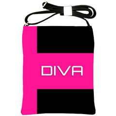 Diva Hot Pink Shoulder Sling Bag by OCDesignss