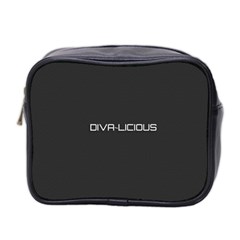 Diva Licious  Mini Travel Toiletry Bag (two Sides) by OCDesignss
