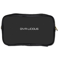 Diva Licious  Travel Toiletry Bag (two Sides) by OCDesignss