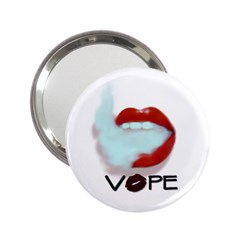 Vape Mouth Smoke  Handbag Mirror (2 25 ) by OCDesignss