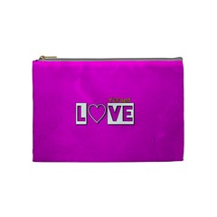 Love Yo self  Cosmetic Bag (medium) by OCDesignss