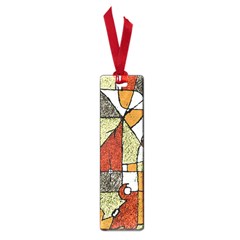 Multicolored Abstract Tribal Print Small Bookmark by dflcprints