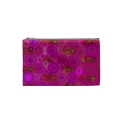 Pinka Dots  Cosmetic Bag (small) by OCDesignss