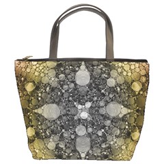 Abstract Earthtone  Bucket Handbag by OCDesignss