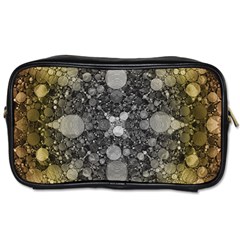 Abstract Earthtone  Travel Toiletry Bag (two Sides) by OCDesignss
