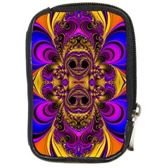 Crazy Abstract  Compact Camera Leather Case by OCDesignss