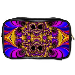 Crazy Abstract  Travel Toiletry Bag (one Side) by OCDesignss