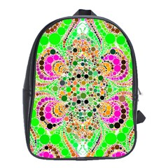 Florescent Abstract  School Bag (xl) by OCDesignss
