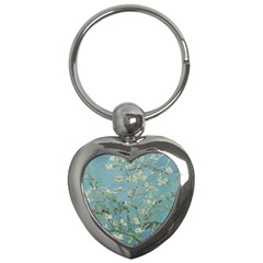 Vincent Van Gogh, Almond Blossom Key Chain (heart) by Oldmasters