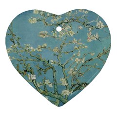 Vincent Van Gogh, Almond Blossom Heart Ornament (two Sides) by Oldmasters