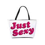 Just Sexy Typographic Quote002 Large Shoulder Bag Back