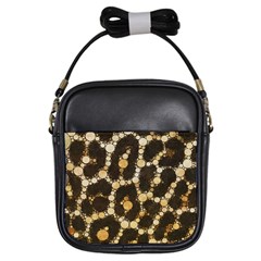 Cheetah Abstract  Girl s Sling Bag by OCDesignss