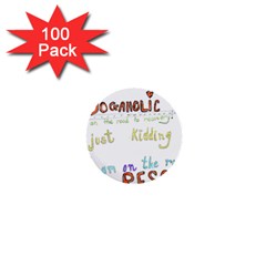 D0gaholic 1  Mini Button (100 Pack)