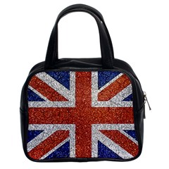 England Flag Grunge Style Print Classic Handbag (two Sides) by dflcprints