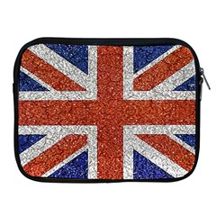 England Flag Grunge Style Print Apple Ipad Zippered Sleeve by dflcprints