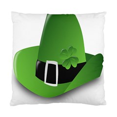 Irish Shamrock Hat152049 640 Cushion Case (two Sided)  by Colorfulart23