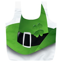 Irish Shamrock Hat152049 640 Reusable Bag (xl) by Colorfulart23
