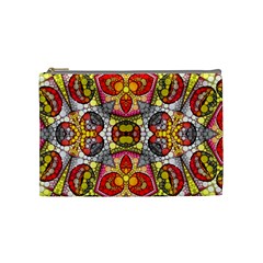 Crazy Lip Abstract Cosmetic Bag (medium) by OCDesignss