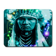 Magical Indian Chief Small Mouse Pad (rectangle) by icarusismartdesigns