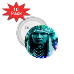 Magical Indian Chief 1 75  Button (10 Pack) by icarusismartdesigns