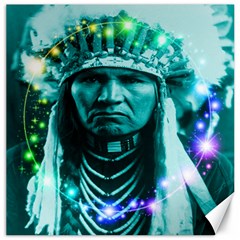 Magical Indian Chief Canvas 16  X 16  (unframed) by icarusismartdesigns