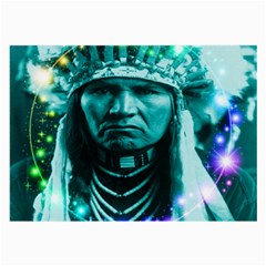 Magical Indian Chief Glasses Cloth (large, Two Sided)