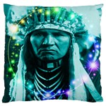 Magical Indian Chief Large Cushion Case (Two Sided)  Back