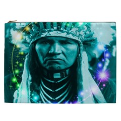 Magical Indian Chief Cosmetic Bag (xxl) by icarusismartdesigns