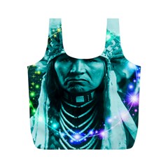 Magical Indian Chief Reusable Bag (m) by icarusismartdesigns