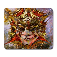 Star Clown Large Mouse Pad (rectangle) by icarusismartdesigns