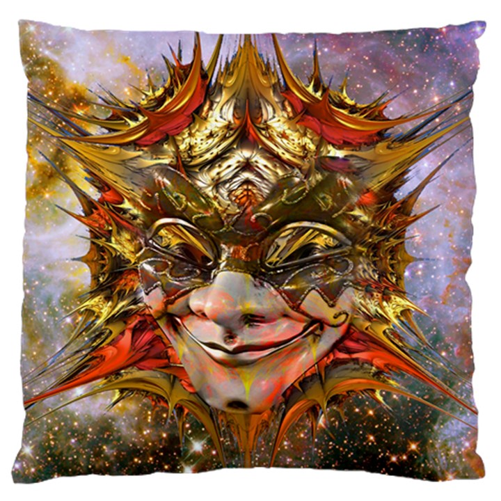 Star Clown Standard Flano Cushion Case (One Side)