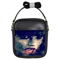 Abstract Grunge Jessie J  Girl s Sling Bag by OCDesignss