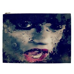 Abstract Grunge Jessie J  Cosmetic Bag (xxl) by OCDesignss