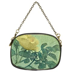 Yellow Rose Vintage Style  Chain Purse (one Side) by dflcprints