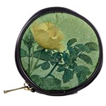 Yellow Rose Vintage Style  Mini Makeup Case Back