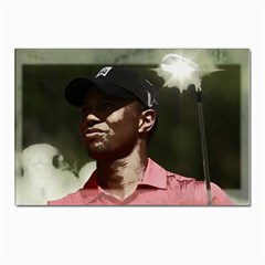Tiger Woods Png Postcards 5  X 7  (10 Pack) by Cordug