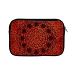 Grunge Style Geometric Mandala Apple iPad Mini Zippered Sleeve Front