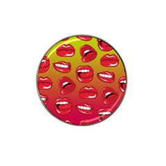 Hot Lips Golf Ball Marker 4 Pack (for Hat Clip)