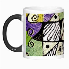 Multicolored Tribal Print Abstract Art Morph Mug by dflcprints