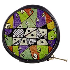 Multicolored Tribal Print Abstract Art Mini Makeup Case