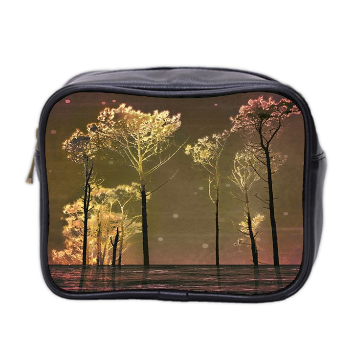 Fantasy Landscape Mini Travel Toiletry Bag (Two Sides)