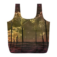 Fantasy Landscape Reusable Bag (l) by dflcprints