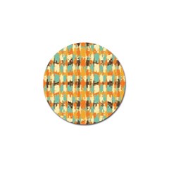 Shredded Abstract Background Golf Ball Marker (4 Pack) by LalyLauraFLM