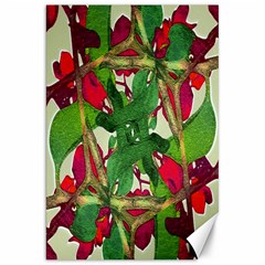 Floral Print Colorful Pattern Canvas 20  X 30  (unframed) by dflcprints