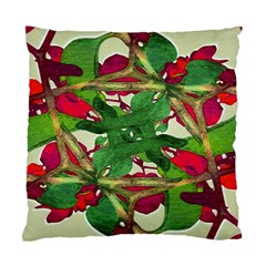 Floral Print Colorful Pattern Cushion Case (two Sided)  by dflcprints