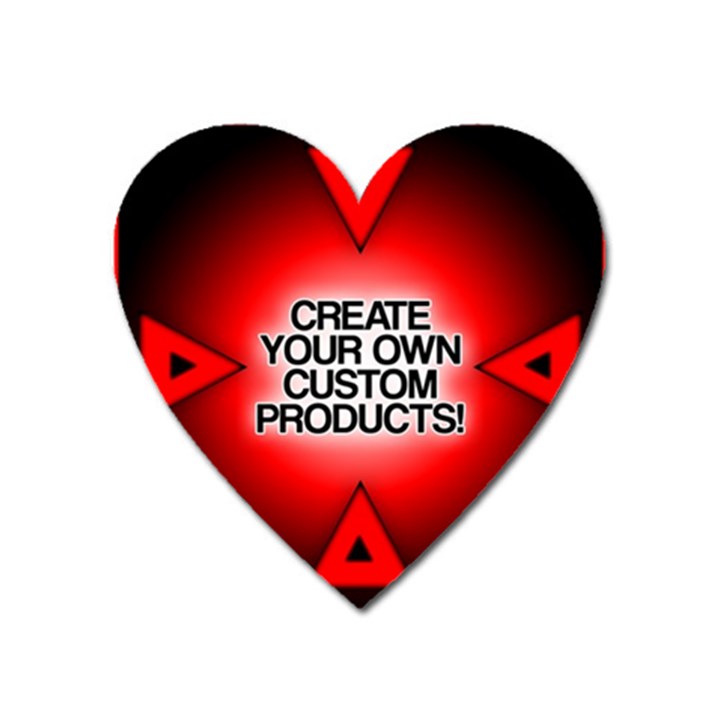 Create Your Own Custom Products And Gifts Magnet (Heart)