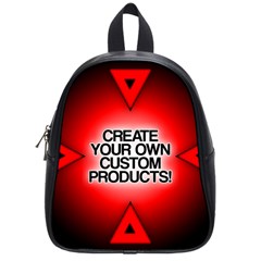 Create Your Own Custom Products And Gifts School Bag (small) by UniqueandCustomGifts
