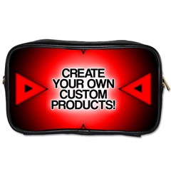 Create Your Own Custom Products And Gifts Travel Toiletry Bag (two Sides) by UniqueandCustomGifts