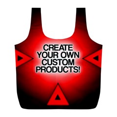 Create Your Own Custom Products And Gifts Reusable Bag (l) by UniqueandCustomGifts