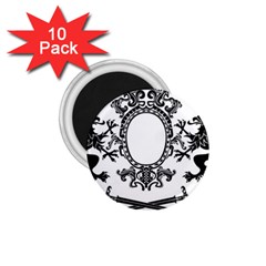 Rembrandt Designs 1 75  Button Magnet (10 Pack)